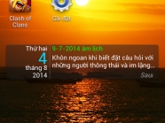 Theme cho điện thoại Alcatel với Homee Launcher từ CH play